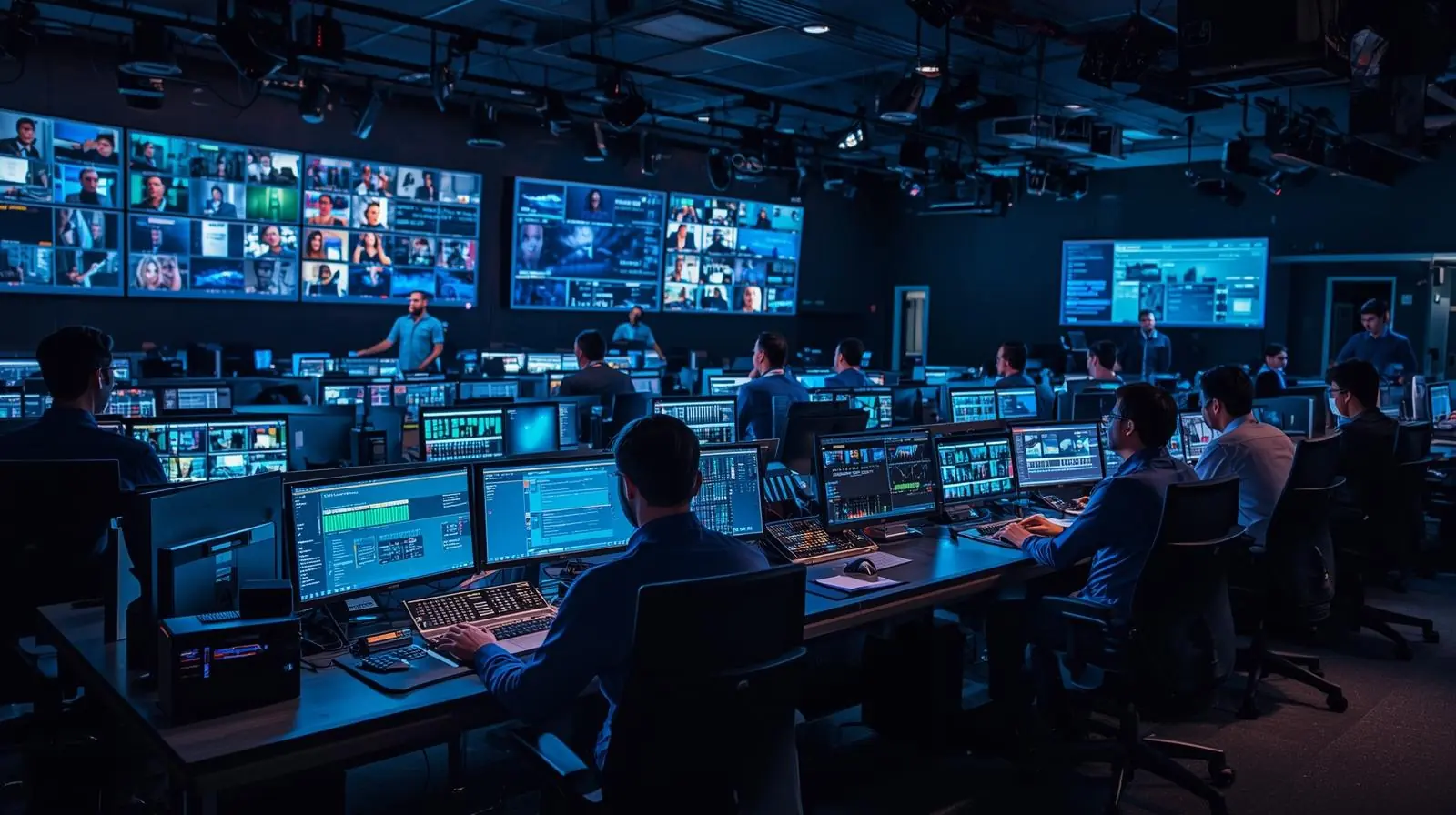Production Control Room: The Heart of Live Broadcasting